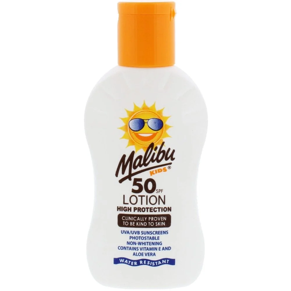 Malibu Kids Water Resistant Lotion SPF50 100ml