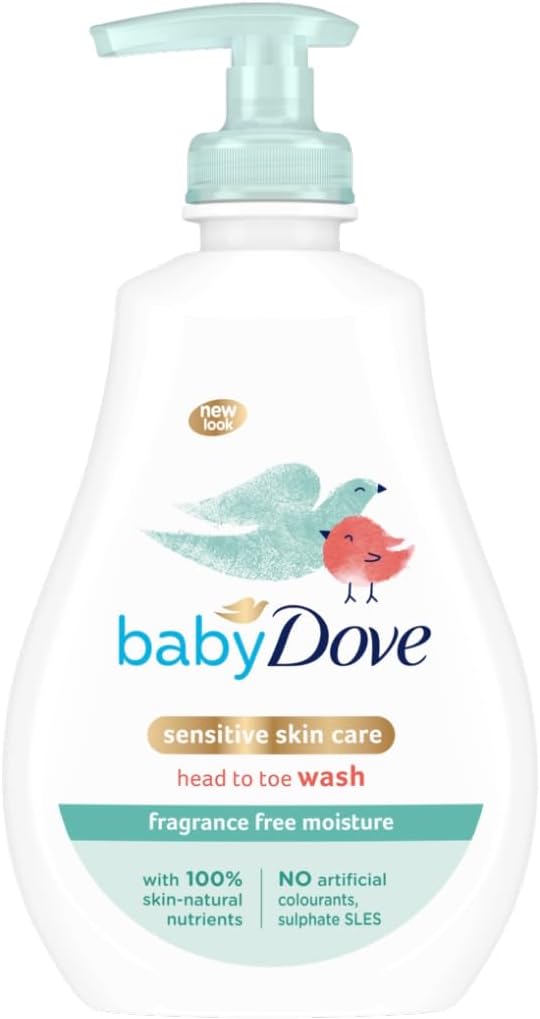 Baby Dove Head to toe wash Fragrance Free Moisture 400ml