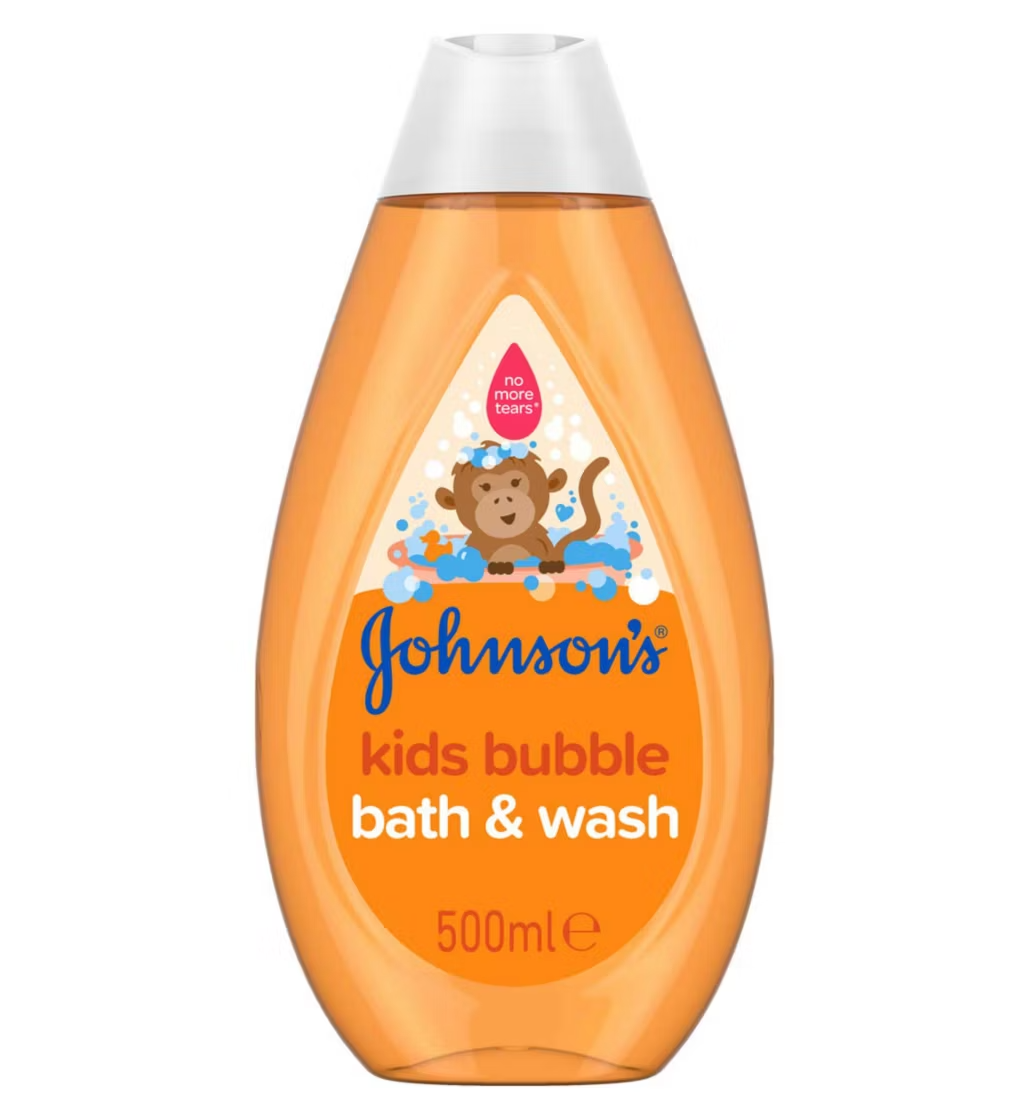 JOHNSON’S® Kids Bubble Bath & Wash 500ml