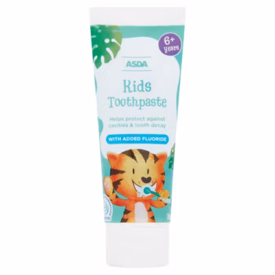 ASDA Kids Toothpaste 6+ Years 75ml