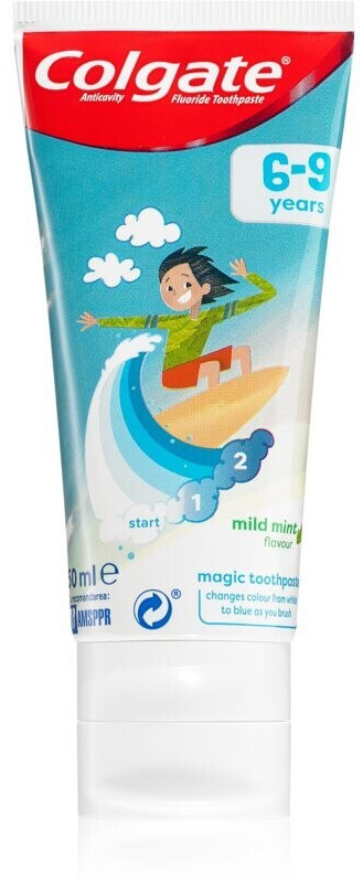 Colgate Kids Mild Mint Toothpaste 75ml, 6-9 years