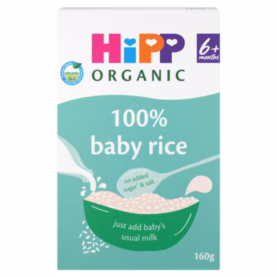 HiPP HiPP Organic Baby Rice Baby Cereal 6+ Months 160g
