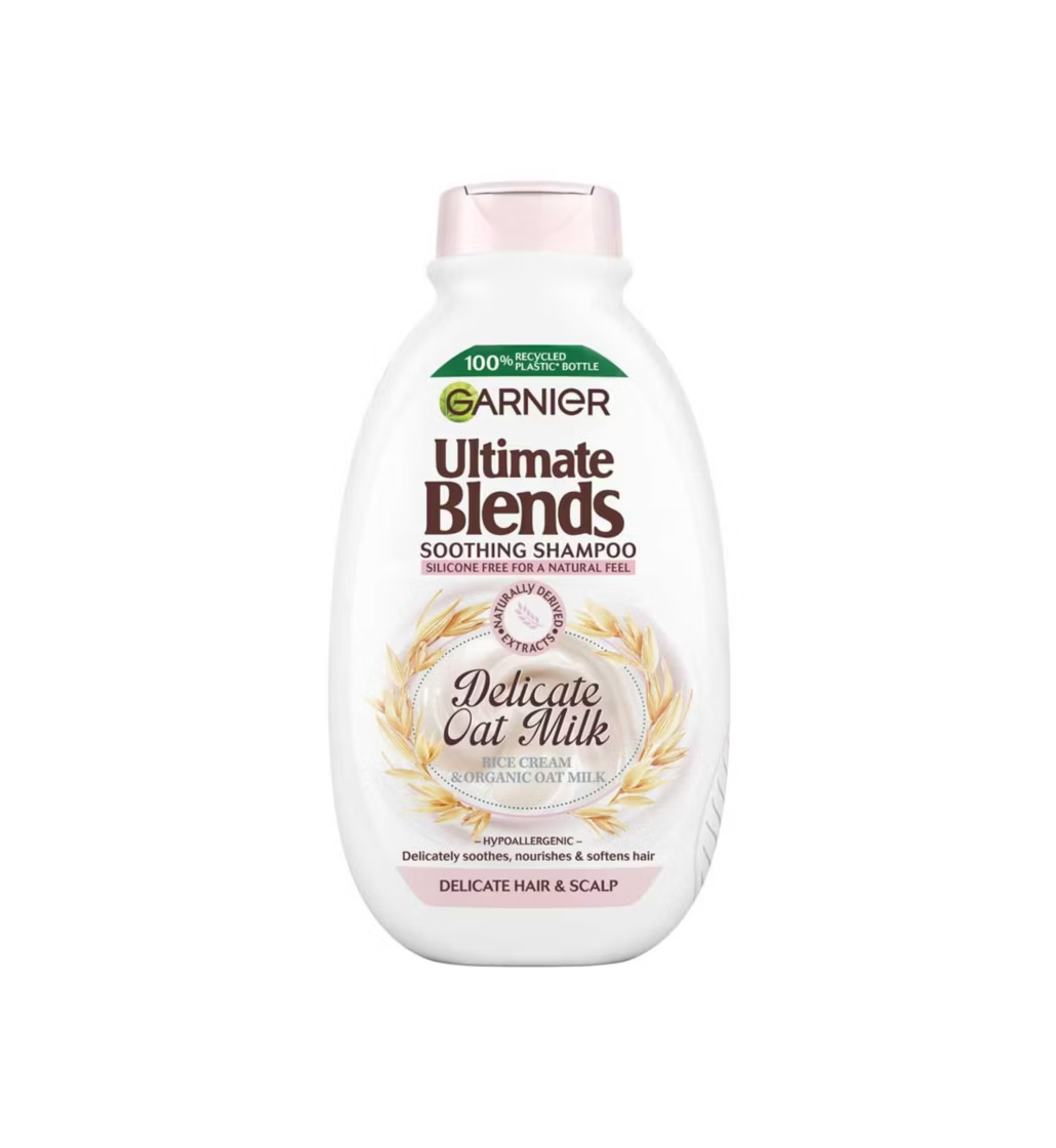 Garnier Ultimate Blends Delicate Oat Milk Soothing Shampoo 400ml Garnier Ultimate Blends Delicate Oat Milk Soothing Shampoo 400ml
