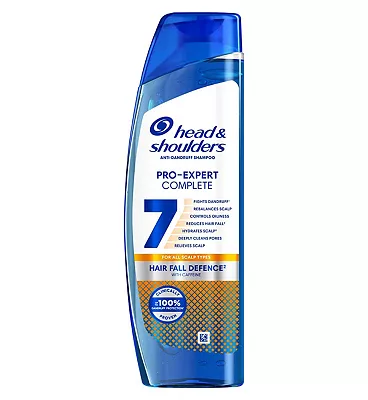 Head & Shoulders Anti-dandruff Shampoo Pro-Expert 7 Hair Fall Defense with Caffeine 300ml