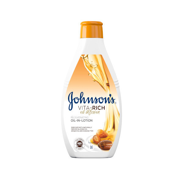 Johnsons Vita-Rich Oil Infusion Body Lotion 400ml