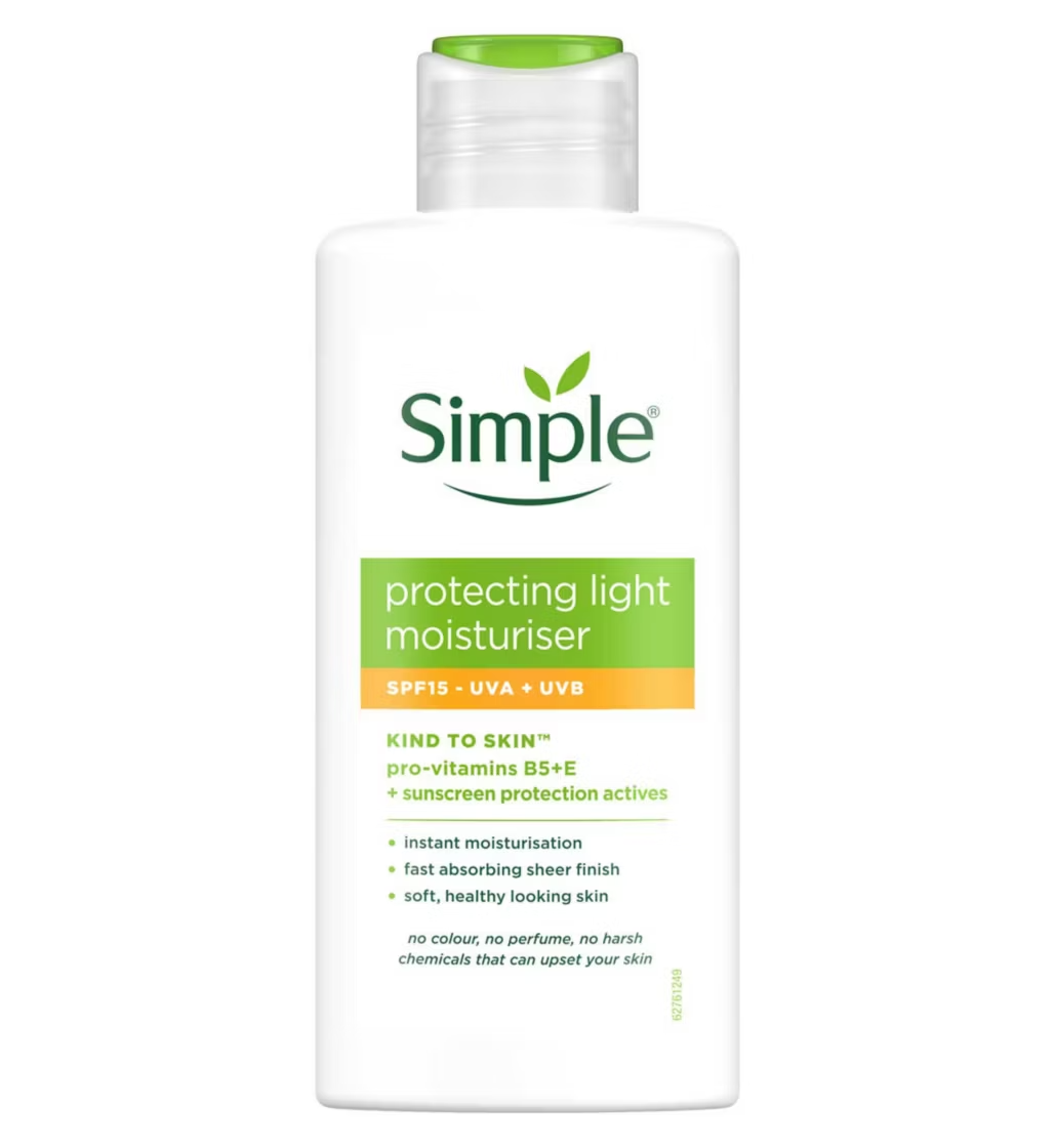 Simple Kind To Skin Protecting Light Moisturiser SPF 15 125 Ml