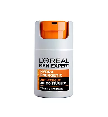 L'Oréal Men Expert Hydra Energetic Anti-Fatigue Moisturiser, With Vitamin C, 50ml