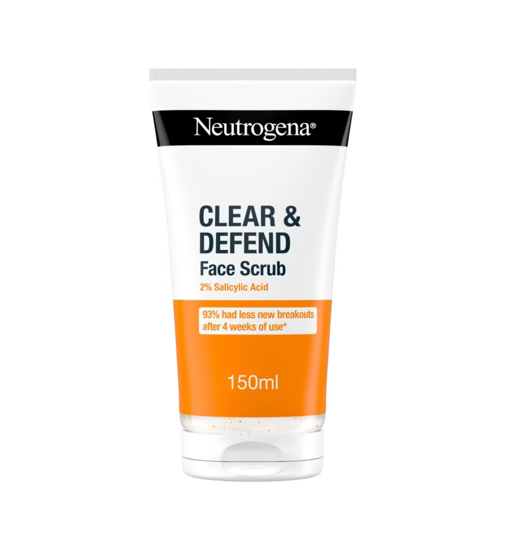 Neutrogena Clear & Defend Facial Scrub 150ml