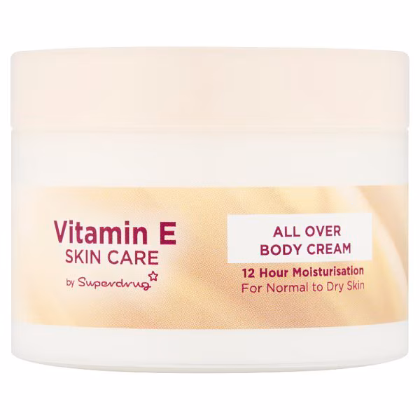 Superdrug Vitamin E All Over Body Cream