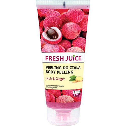 Fresh Juice Body Scrub Litchi & Ginger 200 ml