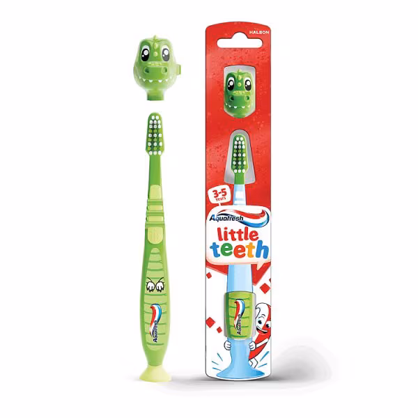 Aquafresh Little Teeth Kids Toothbrush, 3-5 Years