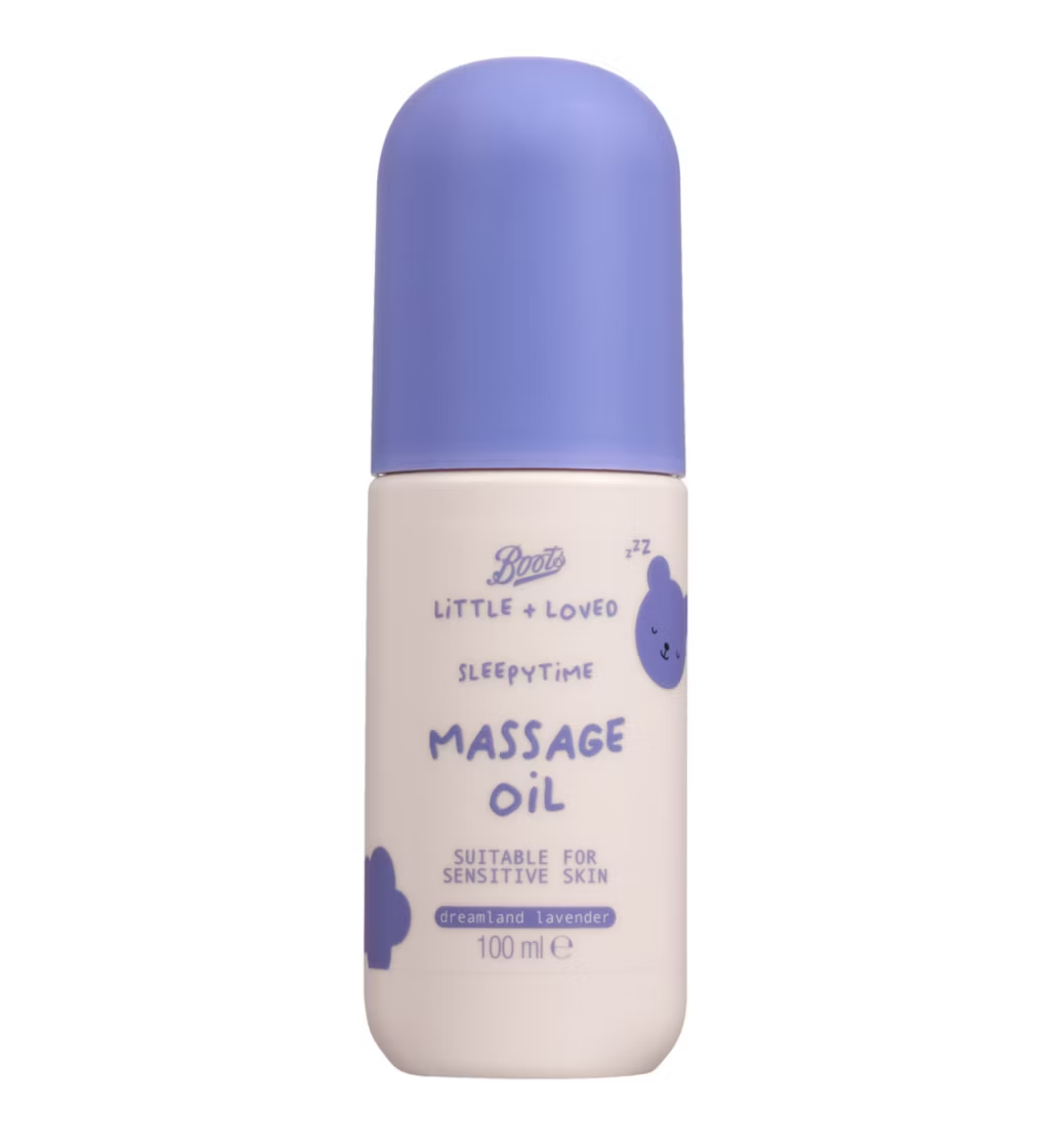 Boots Little + Loved Baby Sleepytime Sleep Massage Oil 100ml