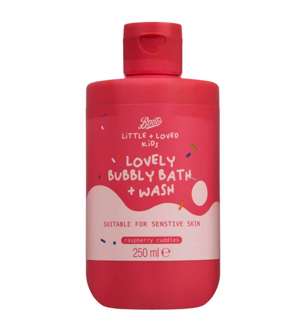 Boots Little + Loved Kids Bubble Bath & Body Wash 250ml
