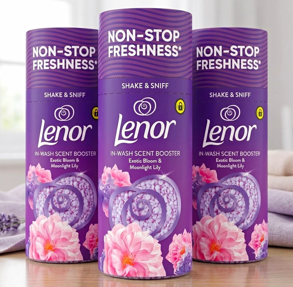 Lenor In Wash Scent Booster Beads - 155g / Exotic Bloom and Moonlight Lily